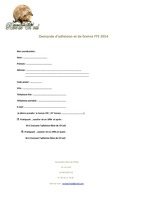 licence 2014